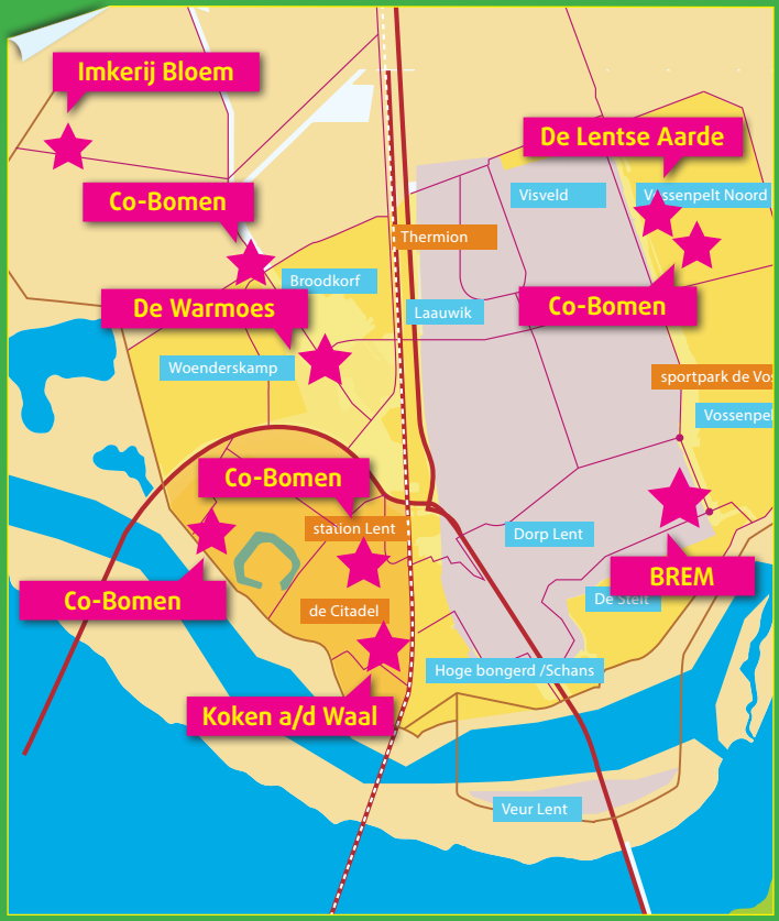 Noord plattegrond